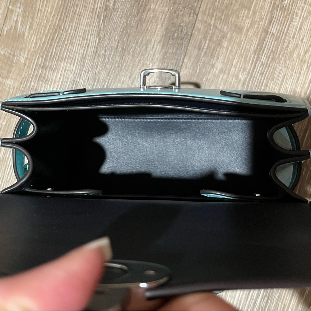 Coach Sammy Top Handle Bag 21, Faded Blue - Picture 12 of 16